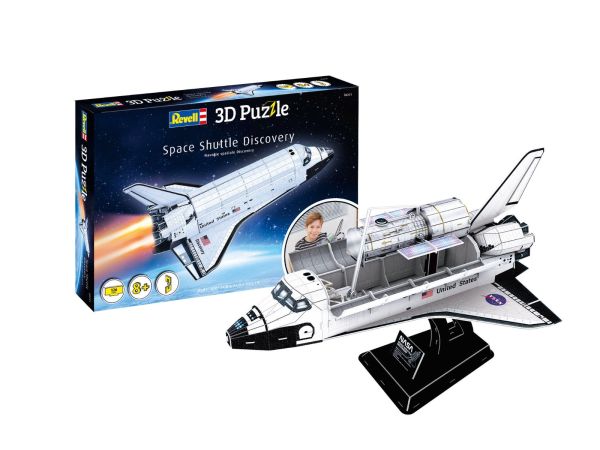 REV00251 - 3D-Puzzle 126 Teile Space Shuttle Discovery - 1