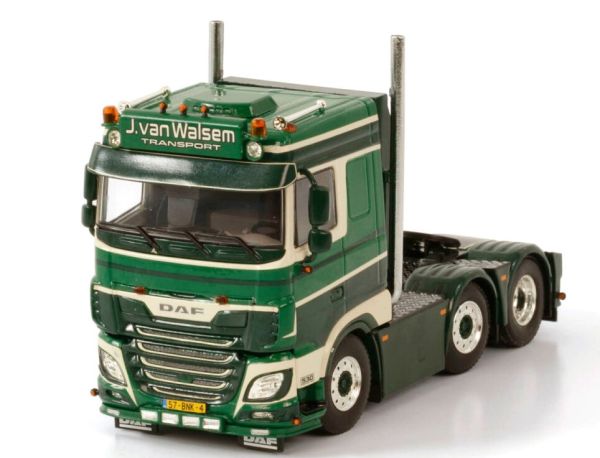 WSI01-3551 - DAF XF SPACE CAB 6x2 J.VAN WALSEM TRANSPORTS - 1