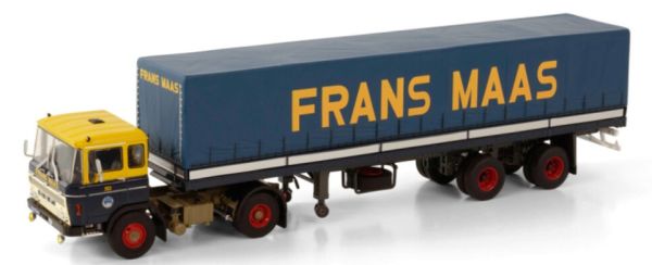 WSI01-3646 - DAF 2600 4x2 mit Planenanhänger 2 Achsen FRANS MAAS. - 1