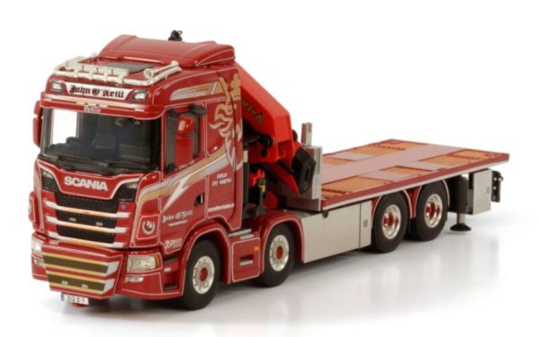 WSI01-3667 - SCANIA S HIGHLINE CS20H 8x4 starre Plattform + Palfinger + JIB - 1