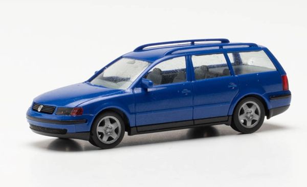 HER012249-006 - VOLKSWAGEN PASSAT blau im Bausatz - 1