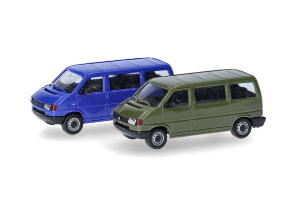 HER012805-002 - VOLKSWAGEN T4 grün und blau - 2 Teile zum Zusammenbauen. - 1