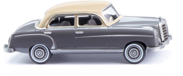 WIK014002 - MERCEDES-BENZ 220 Grau und Beige - 1