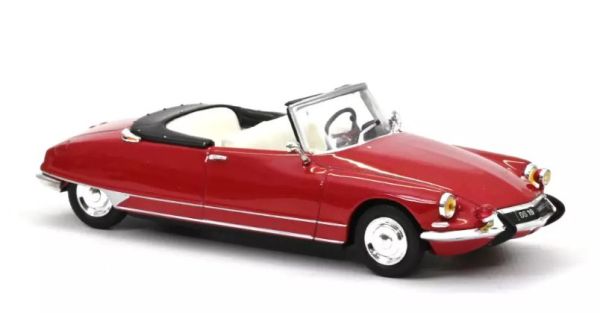 NOREVDS019910 - DS 19 Cabriolet 1965 Karneolrot - 1