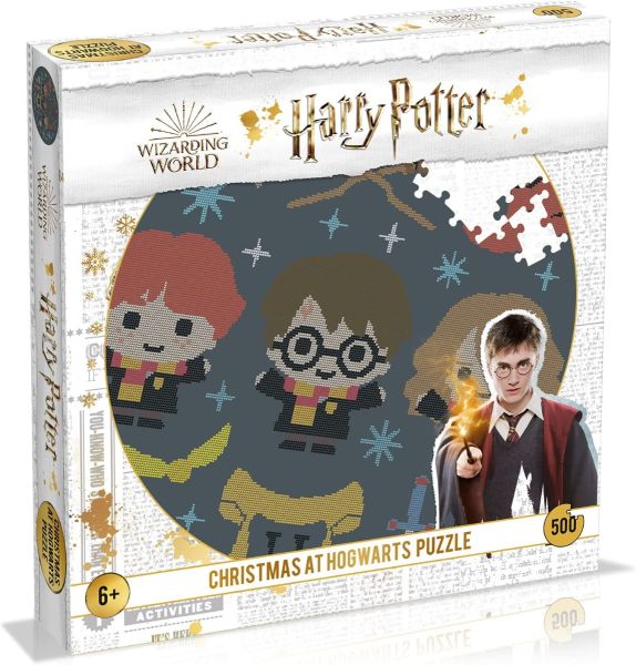 WIN02055 - HARRY POTTER 500 Teile Puzzle - Weihnachten in Hogwarts - 1