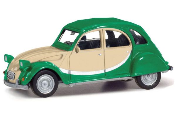 HER020817-007 - CITROEN 2CV Charleston grün und beige - 1