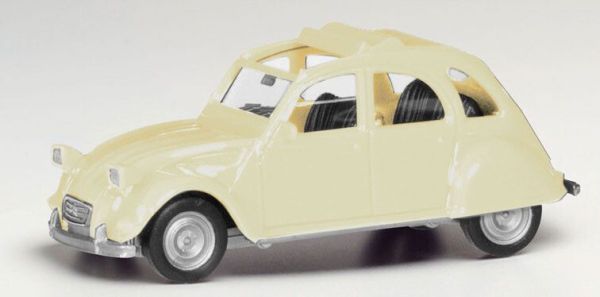 HER020824-007 - CITROEN 2CV mit offenem Dach Beige - 1