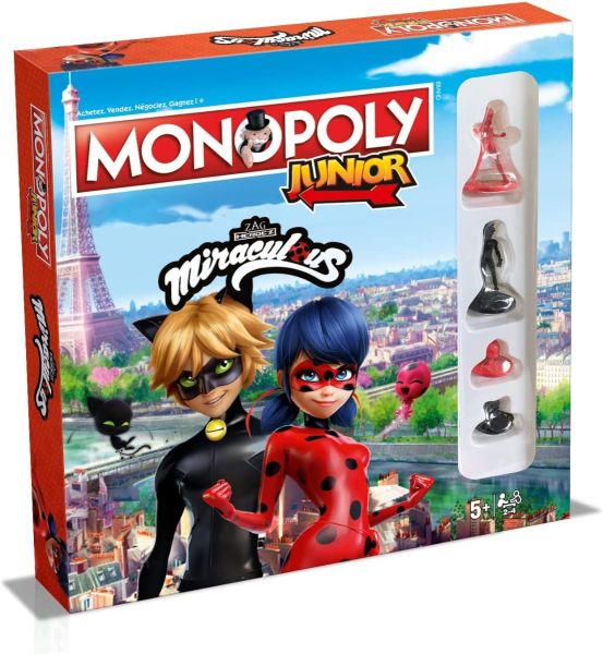 WIN0237 - MONOPOLY Junior - Miraculous | ab 5 Jahren - 1