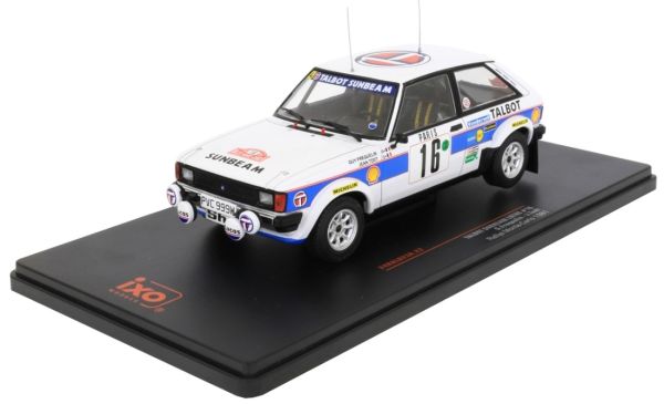 IXO24RAL023A - TALBOT Sunbeam Lotus #16 Rallye Monte Carlo 1981 G.FREQUELIN / J.TODT - 1