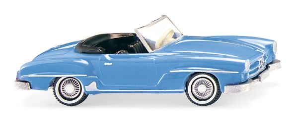 WIK025002 - MERCEDES-BENZ 190 SL Cabriolet blau - 1