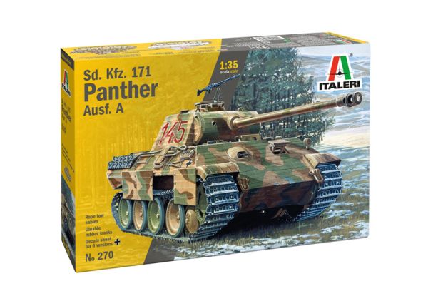 ITA0270 - Panzer Sd.Kfz.171 Panther Ausf.A zum Zusammenbauen und Bemalen - 1