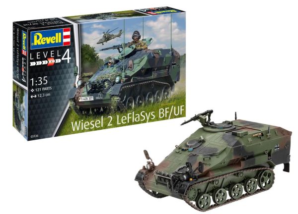 REV03336 - Panzer Wiesel 2 leflasys BF/UF zum Zusammenbauen und Bemalen - 1