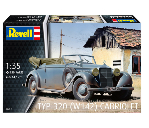 REV03354 - Cabriolet Typ 320 zum Zusammenbauen und Lackieren - 1