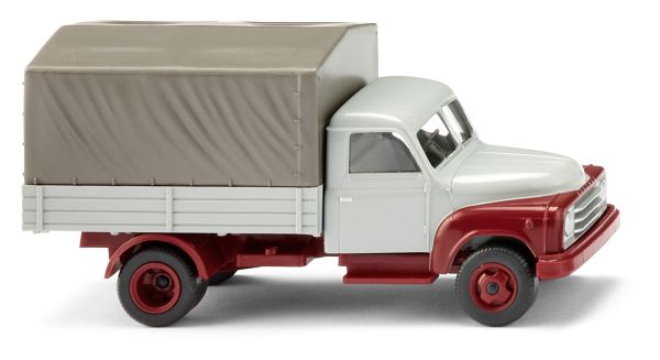 WIK034504 - HANOMAG L 28 LKW mit Plane grau - 1