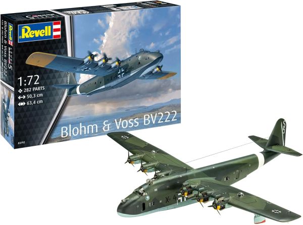 REV03792 - Flugzeug Blohm & Voss BV222 zum Zusammenbauen und Bemalen - 1