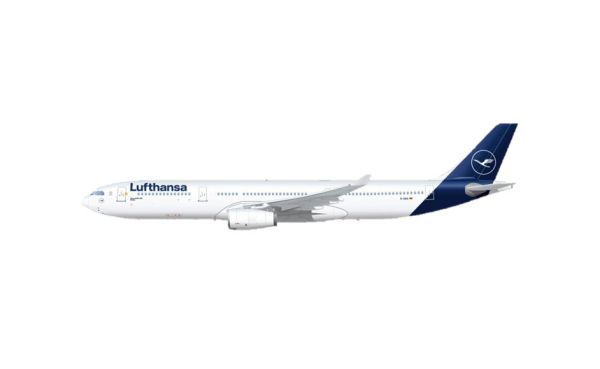 REV03816 - Flugzeug Airbus A330-300 - Lufthansa zum Zusammenbauen und Bemalen. - 1