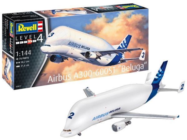 REV03817 - AIRBUS A300-600ST Beluga Modell zum Zusammenbauen und Bemalen - 1