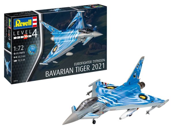 REV03818 - Kampfflugzeug Eurofighter Typhoon Der bayerische Tiger 2021 - 1