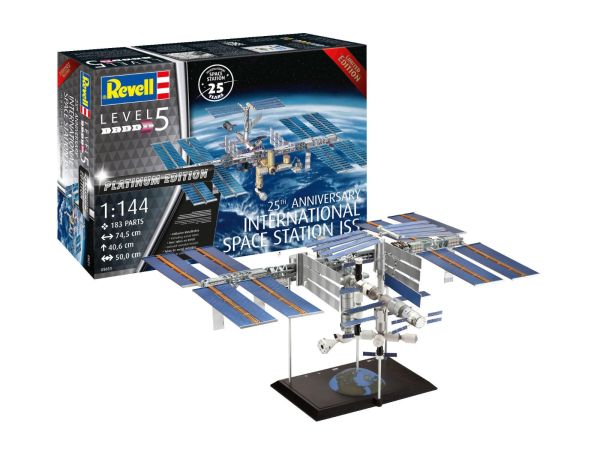 REV05651 - ISS Platinum - 25-Jahre-Jubiläumskoffer zum Zusammenbauen und Bemalen - 1