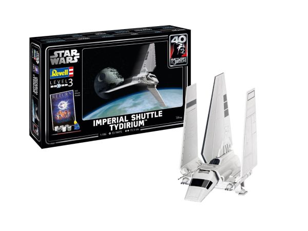 REV05657 - Imperial Shuttle Tydirium STAR WARS mit Bemalung zum Zusammenbauen. - 1