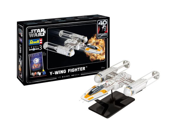 REV05658 - Y-wing Fighter STAR WARS mit Bemalung zum Zusammensetzen. - 1