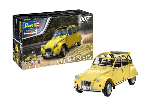 REV05663 - CITROEN 2CV James BOND 007 zum Zusammenbauen und Bemalen. - 1