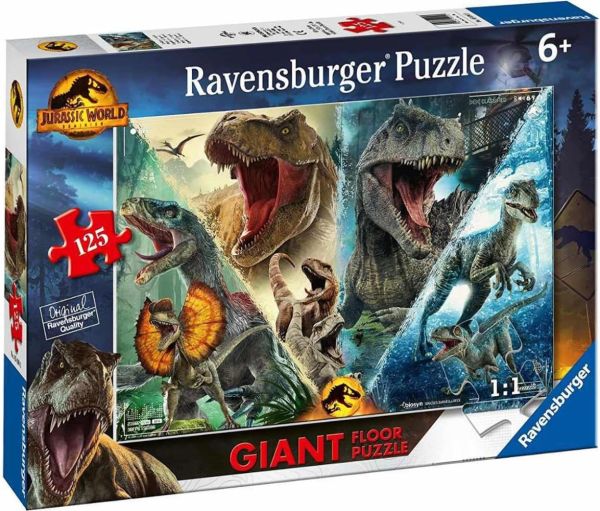 RAV056903 - Riesenpuzzle 125 Teile JURASSIC WORLD - 1