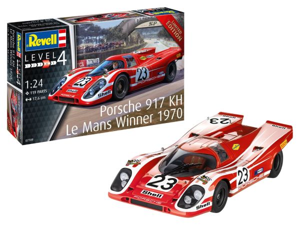 REV07709 - PORSCHE 917K Le Mans 1970 zum Zusammenbauen und Bemalen - 1