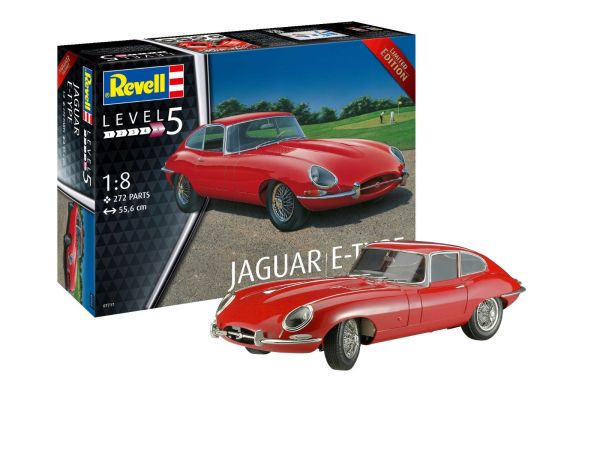 REV07717 - Modell zum Zusammenbauen - JAGUAR E-Type - 1