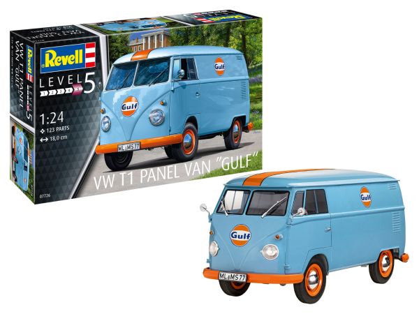 REV07726 - VOLKSWAGEN T1 Gulf zum Montieren und Lackieren - 1