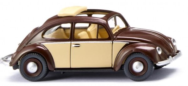 WIK079433 - VOLKSWAGEN Beetle 1200 mit Faltdach braun und elfenbeinfarben - 1