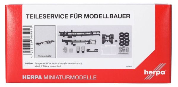 HER085946 - VOLVO 3-achsige Fahrgestelle - 2 Teile zu montieren - 1