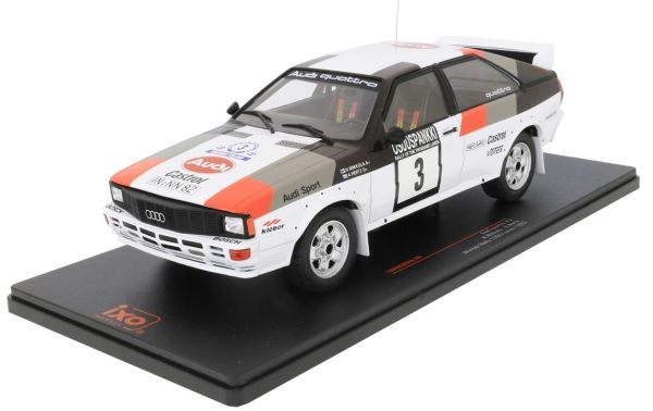 IXO18RMC094A - AUDI Quattro #3 1000 Lakes Rallye Finnland 1982 MIKKOLA/HERTZ - 1