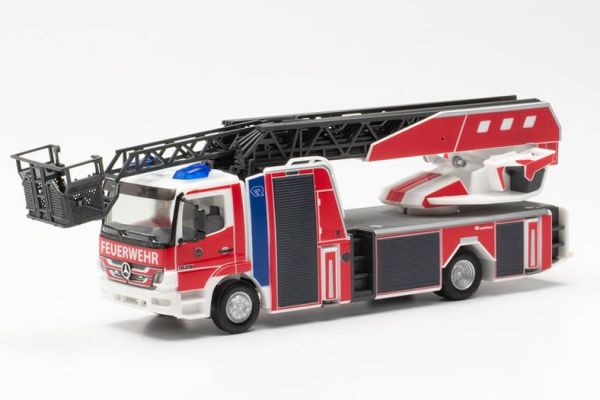 HER096959 - MERCEDES ATEGO ROSENBAUER mit Drehleiter POMPIERS DE BRÊME - 1