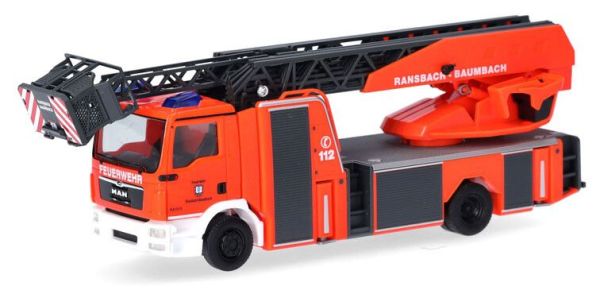 HER097772 - MAN TGM Feuerwehr Ransbach-Baumbach mit Drehleiter - 1