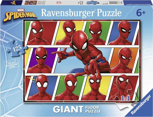 RAV097906 - Riesenpuzzle 125 Teile Spider-Man - 1