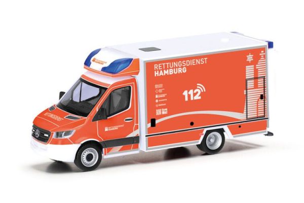 HER098120 - MERCEDES BENZ Sprinter 18 Feuerwehr Hamburg - 1