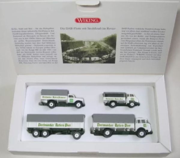 WIK099074 - Set von 3 LKW mit Tragkraftspritze DAB - 1