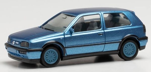 HER034074-002 - VOLKSWAGEN Golf III VR6 blau-metallic -. - 1