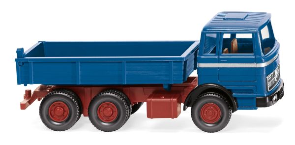 WIK042407 - MERCEDES 6x4 Kipper Blau - 1