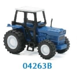 NEW04263B - Blauer Traktor - 1