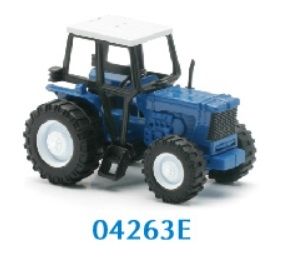 NEW04263E - Blauer Traktor - 1