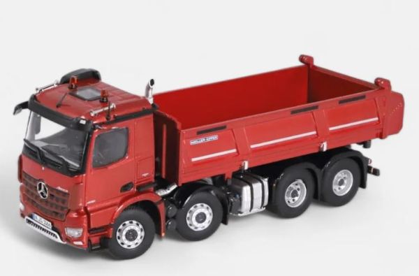 NZG1066/10 - MERCEDES-BENZ Arocs 8x4 Kipper MEILLER Rot Metallic - 1