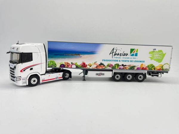 ELI118156 - SCANIA R450 4x2 SAT mit 3-Achs-Anhänger - Transport ABAZIOU - 1