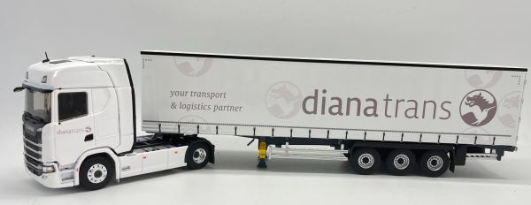 ELI118185 - SCANIA 500 S 4x2 mit Planenauflieger 3 Achsen - Transport DIANA - 1