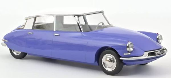 NOREV121569 - CITROEN DS 19 1959 Delphiniumblau und weiß - 1