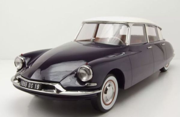 NOREV121579 - CITROEN DS 19 1955 Aubergine und Champagner - 1