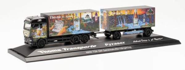 HER122207 - MAN TGX 6X4 Anhänger GX 2 Achsen - 1