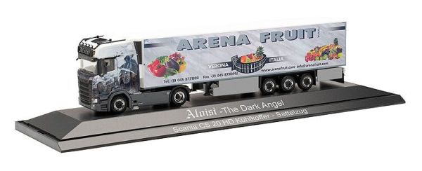 HER122269 - SCANIA CS 20 HD 4x2 mit 3-achsigem Kühlanhänger ALNISI - 1