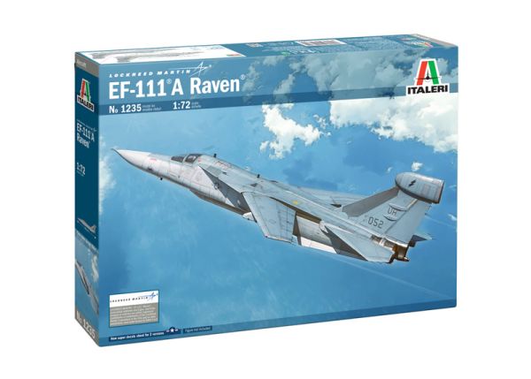 ITA1235 - EF-111 Ein Raven-Kampfflugzeug zum Zusammenbauen und Bemalen - 1